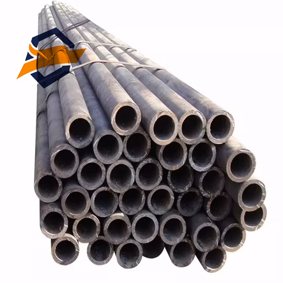 Baumaterialien Hochdruckkessel Petrochemie Kaltgezogenes Ölbrunnenrohr API J55 N80 15CrMo 12cr1MOV Legierungsnahtloses Stahlrohr mit zufälliger Länge